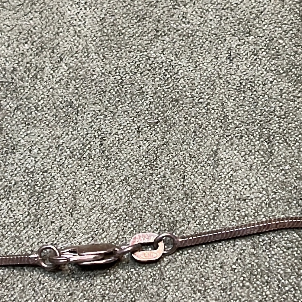 Taxco Sterling Silver Sailfish Pendant and Chain ~ Approximately 17 Inches - Picture 4 of 5